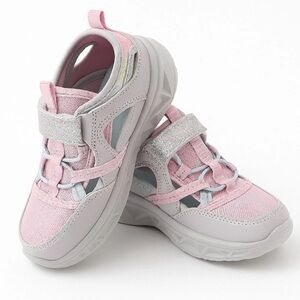 OshKosh B'gosh Pink Glitter Toddler Sneakers Size 9 Washable Machine